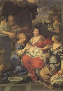 Pietro da Cortona Nativity of the Virgin (mk05) Sweden oil painting art
